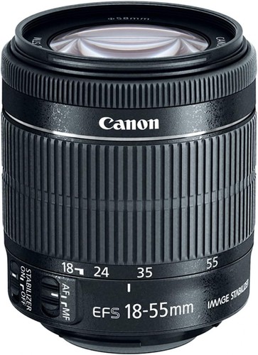Canon 55mm 3 - 18-55mm, f/3.5-5.6